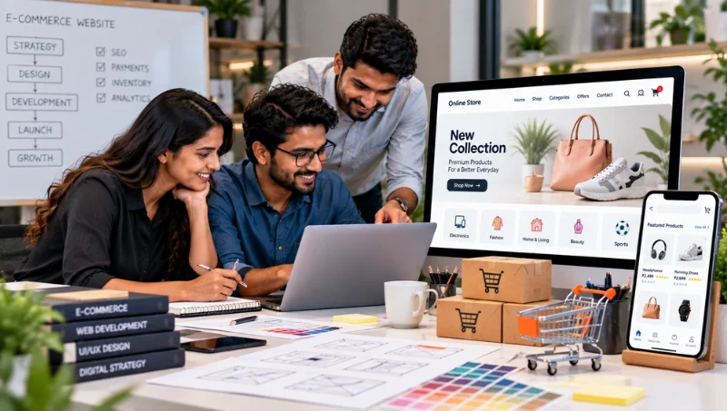 Ecommerce Website Development in Bapuji Nagar Custom ecommerce website development and online store design for Bapuji Nagar businesses by EchoPx