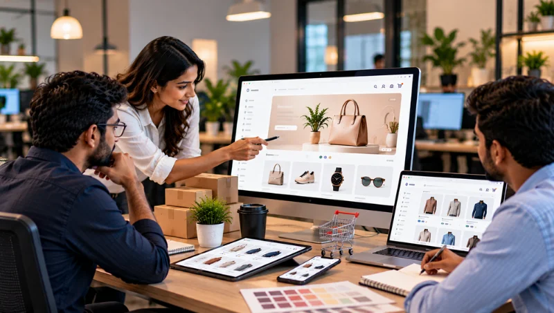 Custom ecommerce website design and development - EchoPx