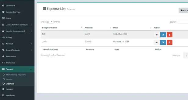 Fitness Management System 5 fms-2