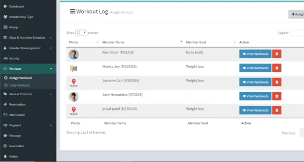 Fitness Management System 7 fms-4