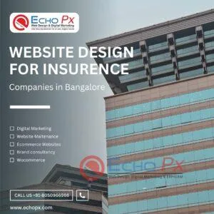 insurance company website design Bangalore