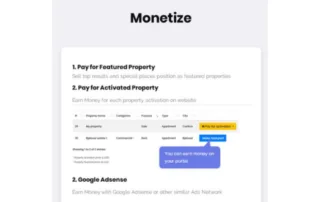 REAL ESTATE PORTAL 4 monetize