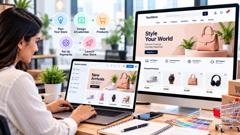 Online Store Builder - EchoPx Online store builder for ecommerce businesses