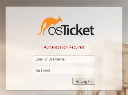 osTicket -1