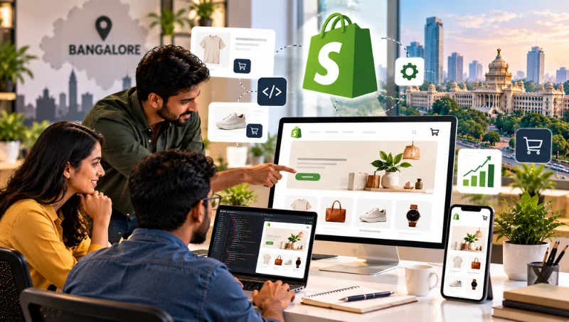 Shopify web development in Bangalore by EchoPx