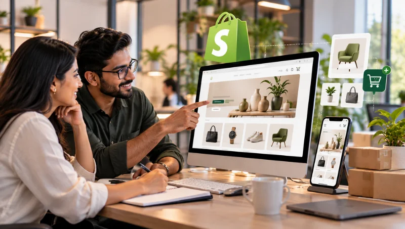 Shopify website builder near me in Bangalore by EchoPx