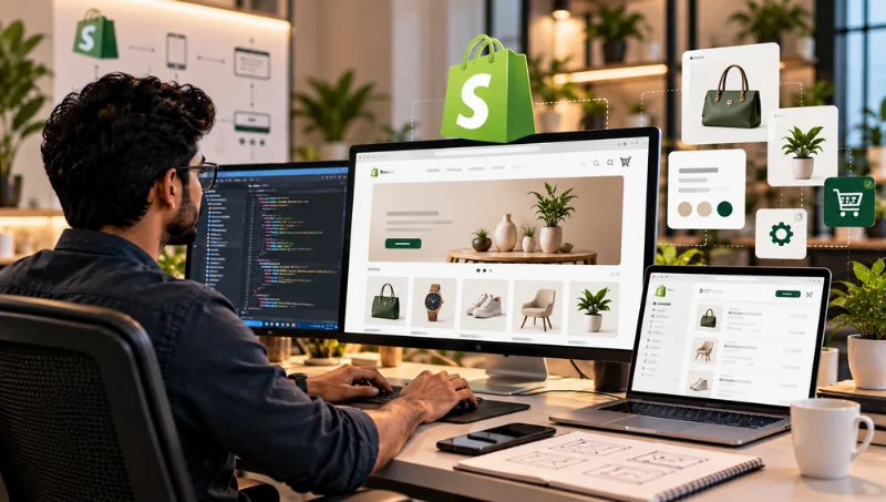 Custom Ecommerce Website Development - EchoPx Shopify website developer - EchoPx