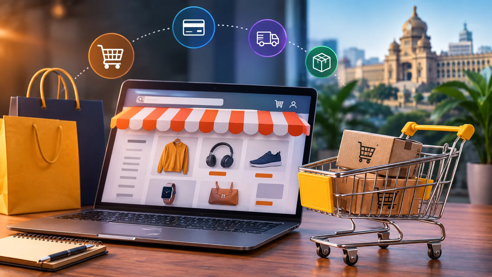 Top ecommerce design Bangalore — ecommerce website design by EchoPx