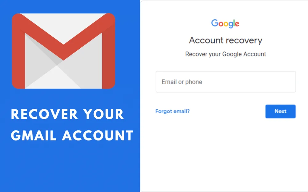 Recover your gmail account