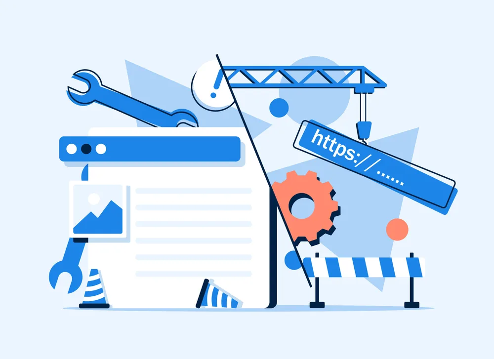 Website security and maintenance work