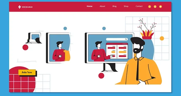 landing page