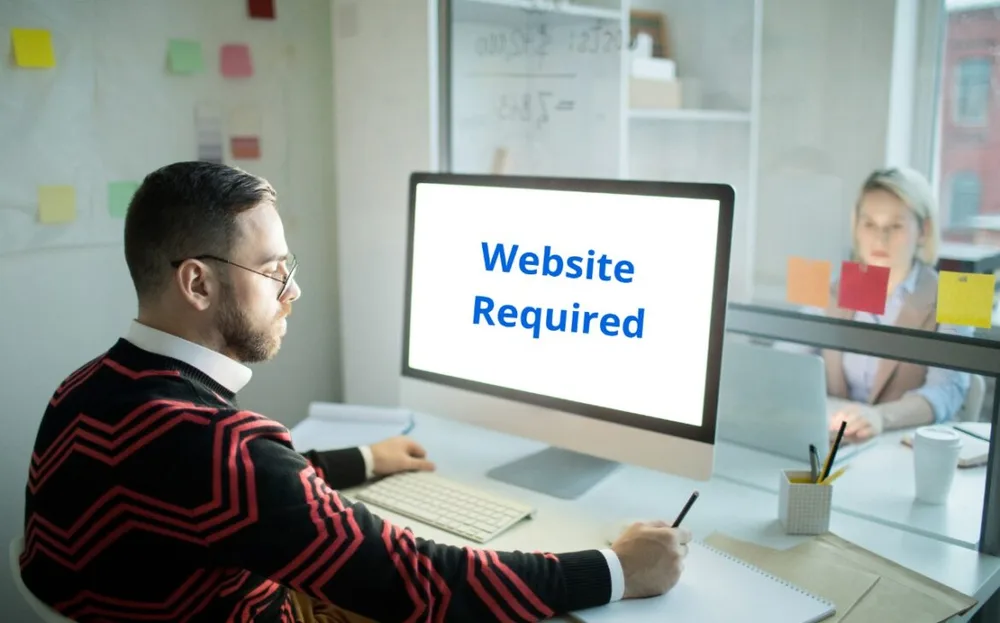 website required