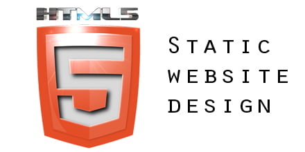 Static / HTML5 Web Design