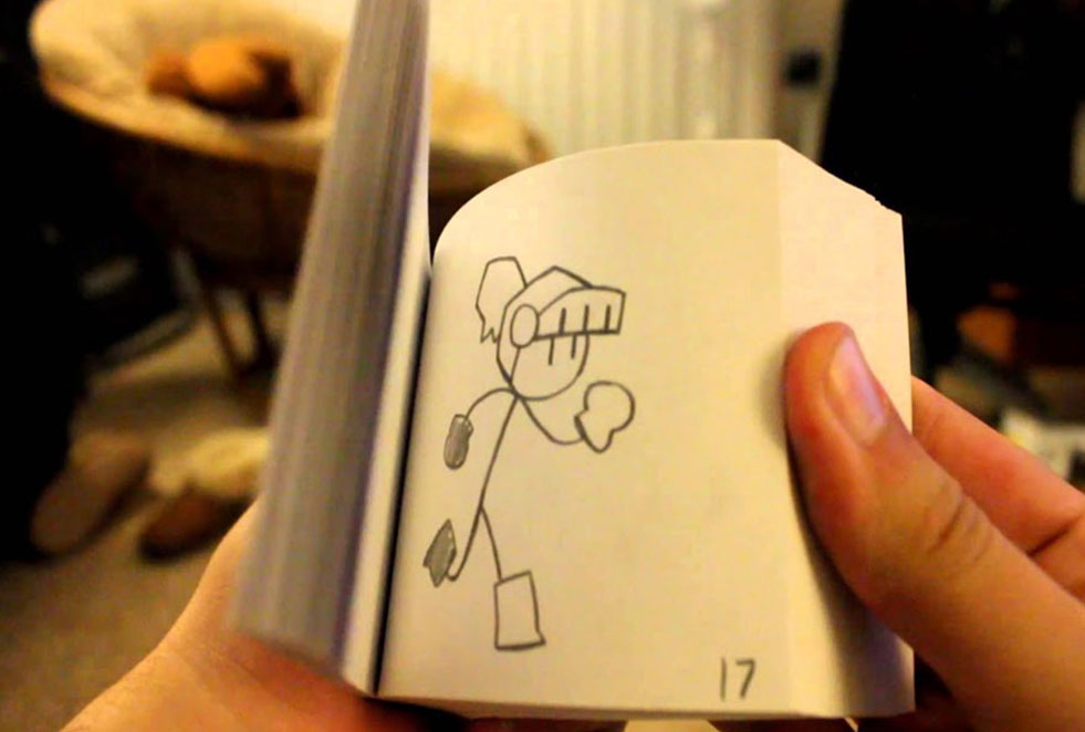Animation-in-flip-books